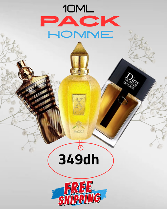 مجموعة العطور الرجالية المميزة ✨ 3 × 10 مل: إليكسير، ناكسوس، ديور